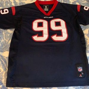 NFL Texans Jersey- JJ Watts, #99- Size Youth Large